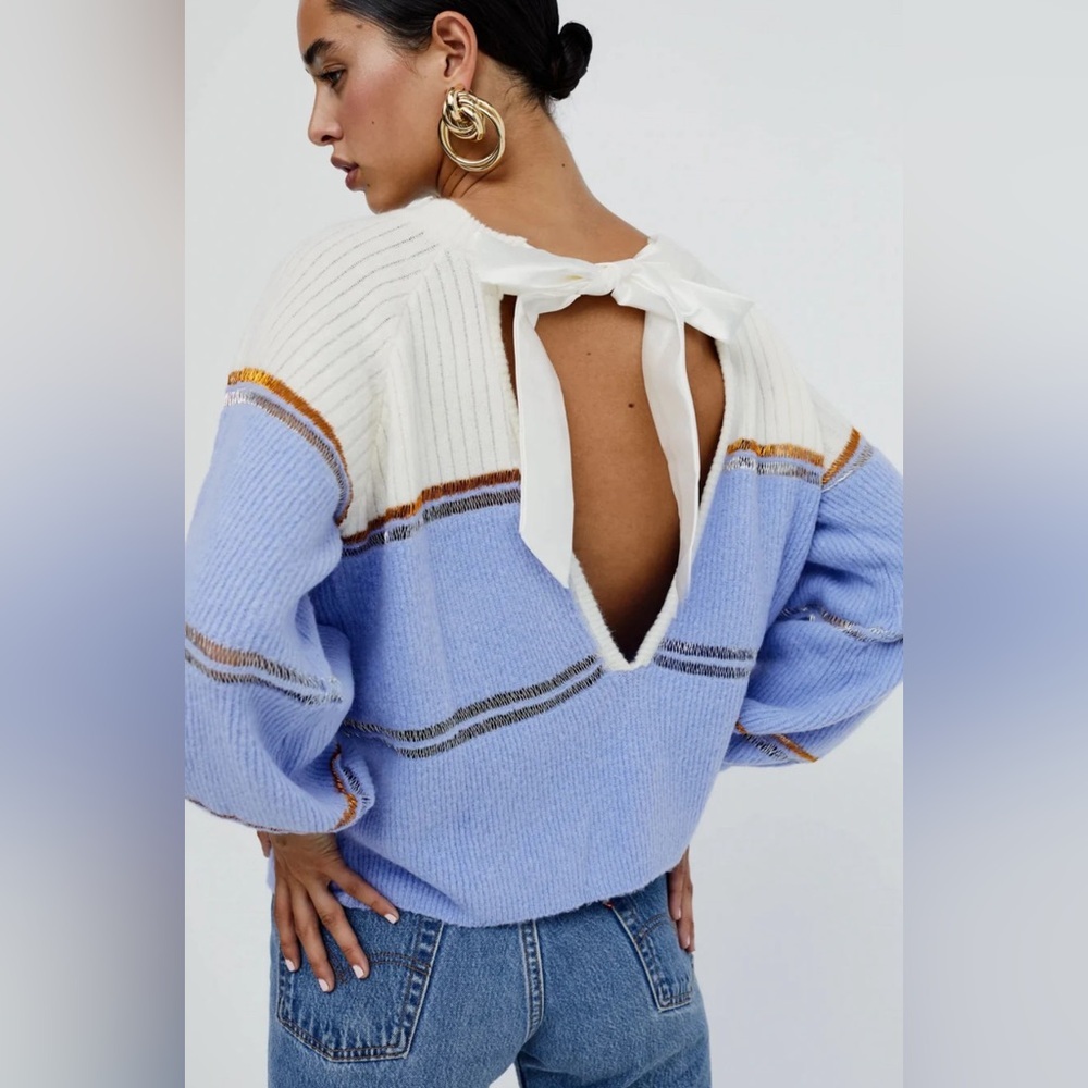 For Love and Lemons Arielle sweater Sz S